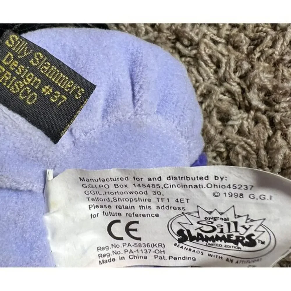 Vintage Silly‎ Slammers Design # 37 Frisco Purple Limited Edition Works!